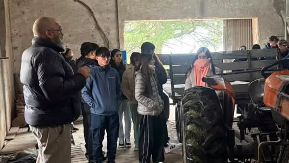 Estudiantes cordobeses recorrieron el Inta Pergamino y conocieron sus principales líneas de investigación