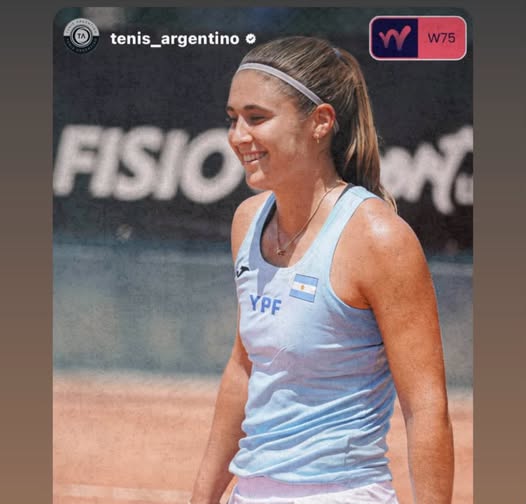 Julia Riera avanzó a cuartos de final en Vacaria tras una sólida victoria