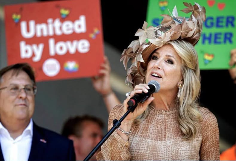 Máxima hizo historia al inaugurar el World Pride de Ámsterdam